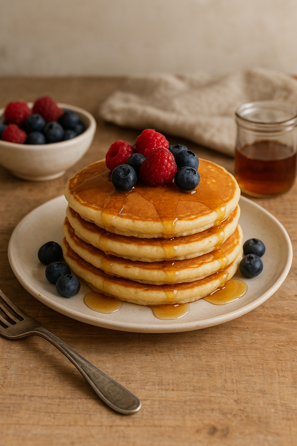 Fluffige American Pancakes