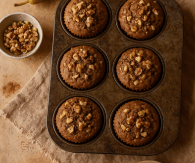 Walnuss-Birnen-Muffins Walnuss-Birnen-Muffins