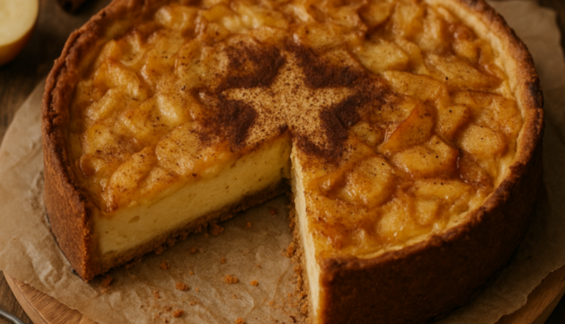 Bratapfel-Kasekuchen