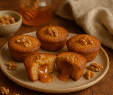 Walnuss-Honig-Financier