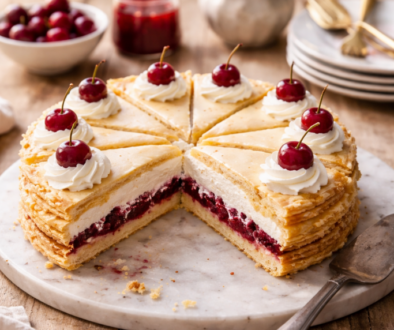 Kirsch_Sahne_Blaetterteigtorte